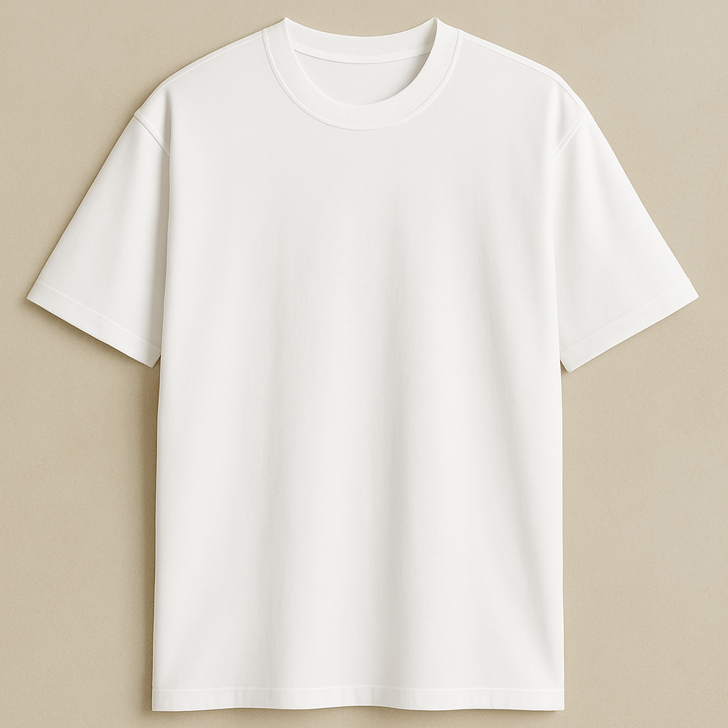 White Oversized Tee
