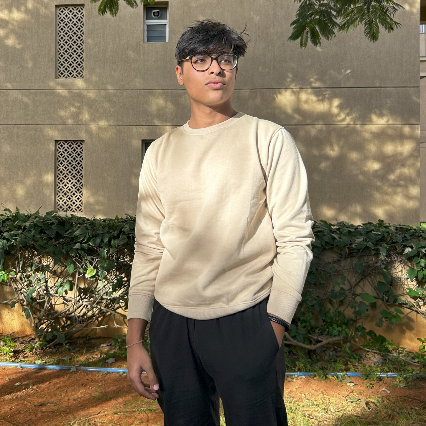 Beige Sweatshirt