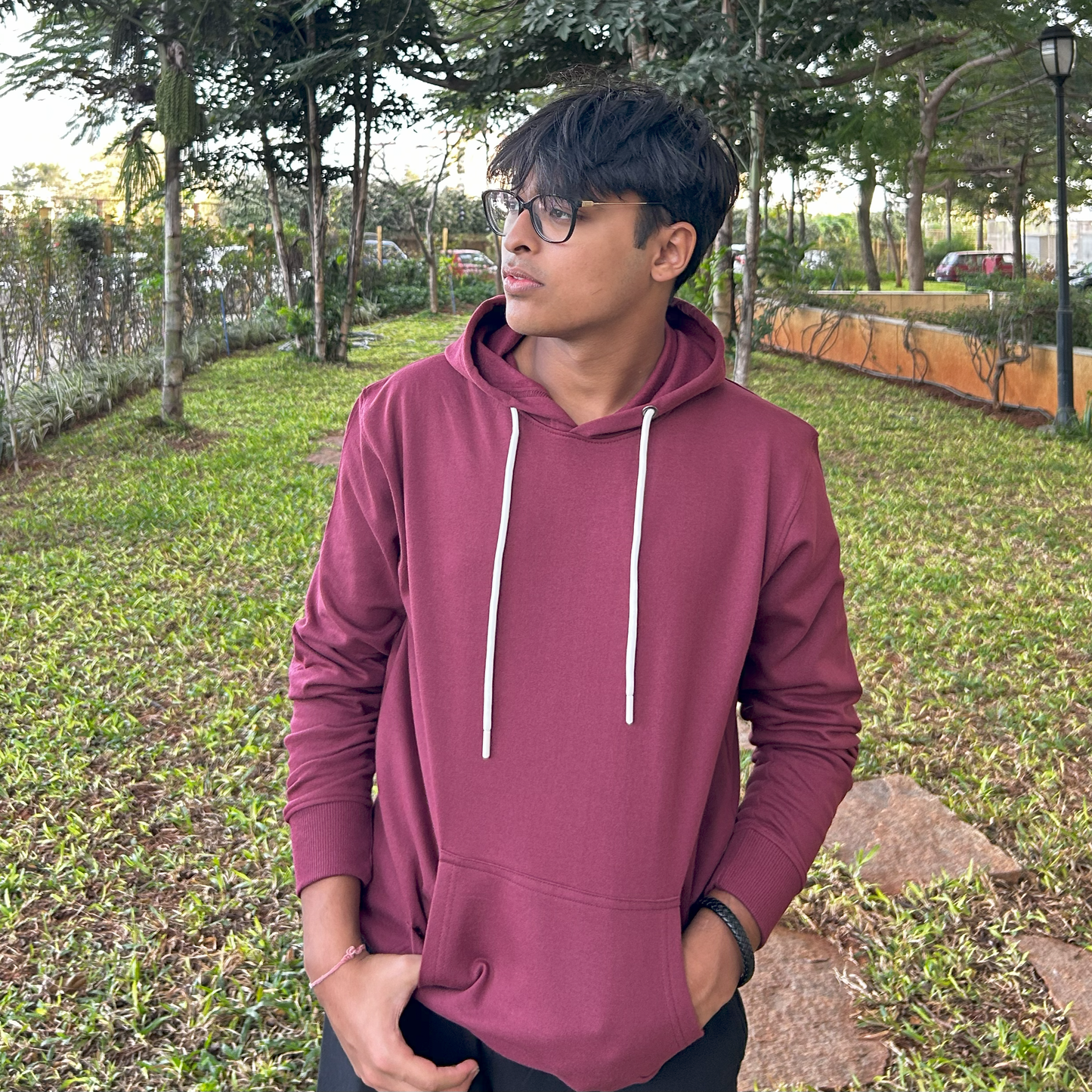 Velvet Maroon Hoodie