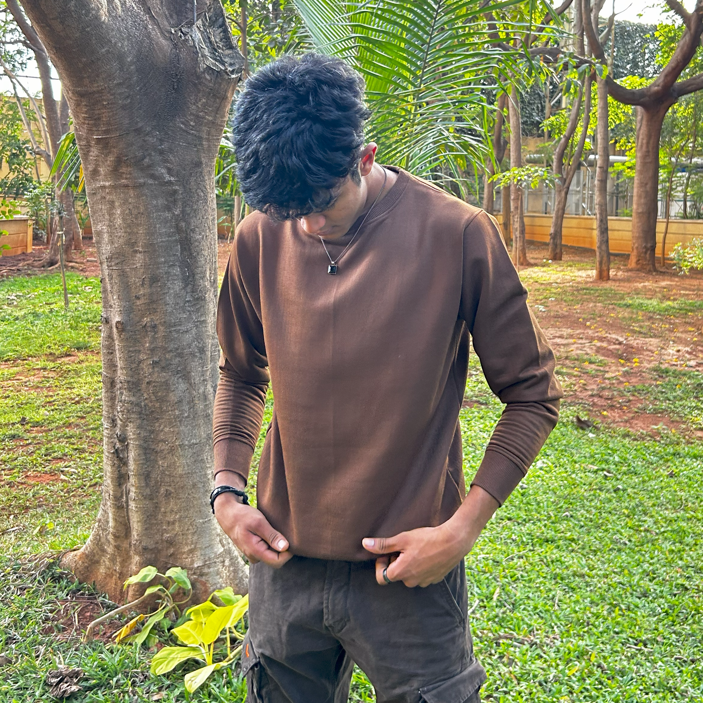 Brown Sweatshirt