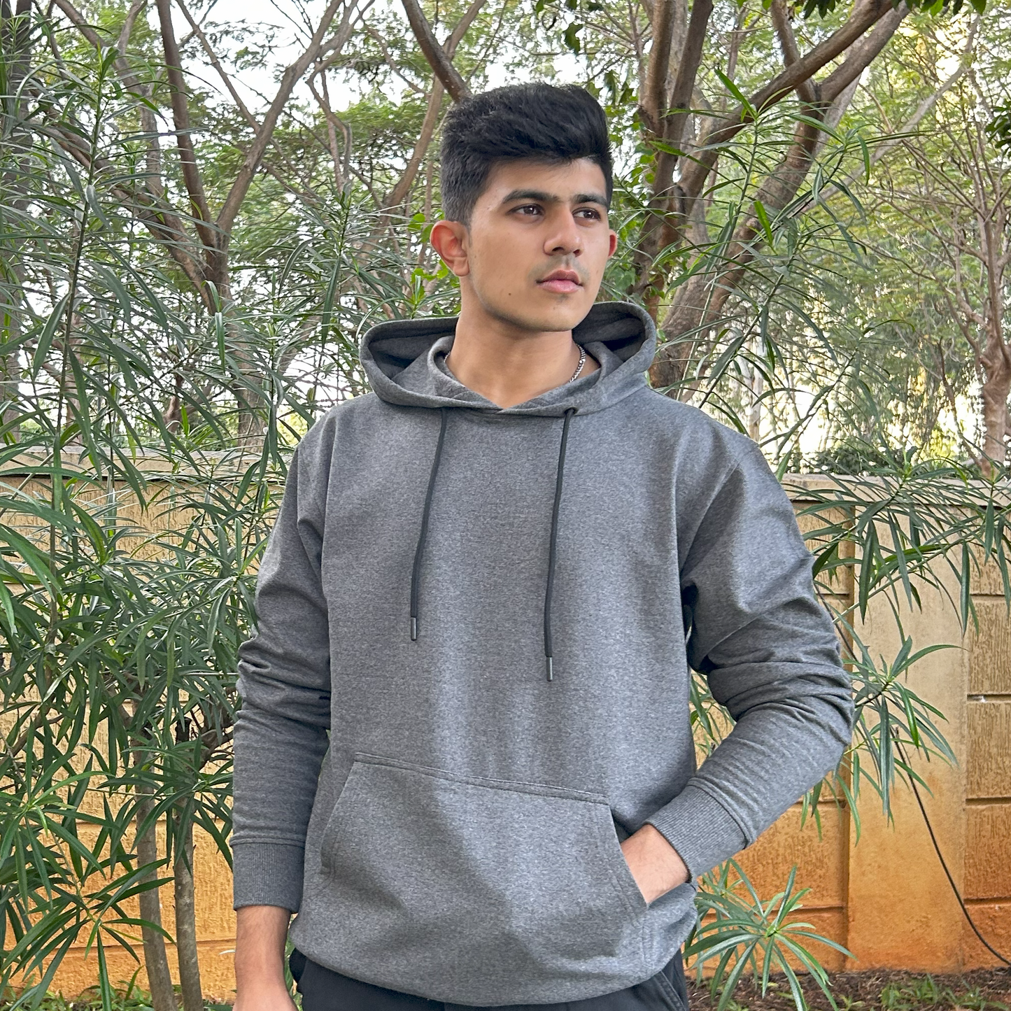 Charcoal grey Hoodie