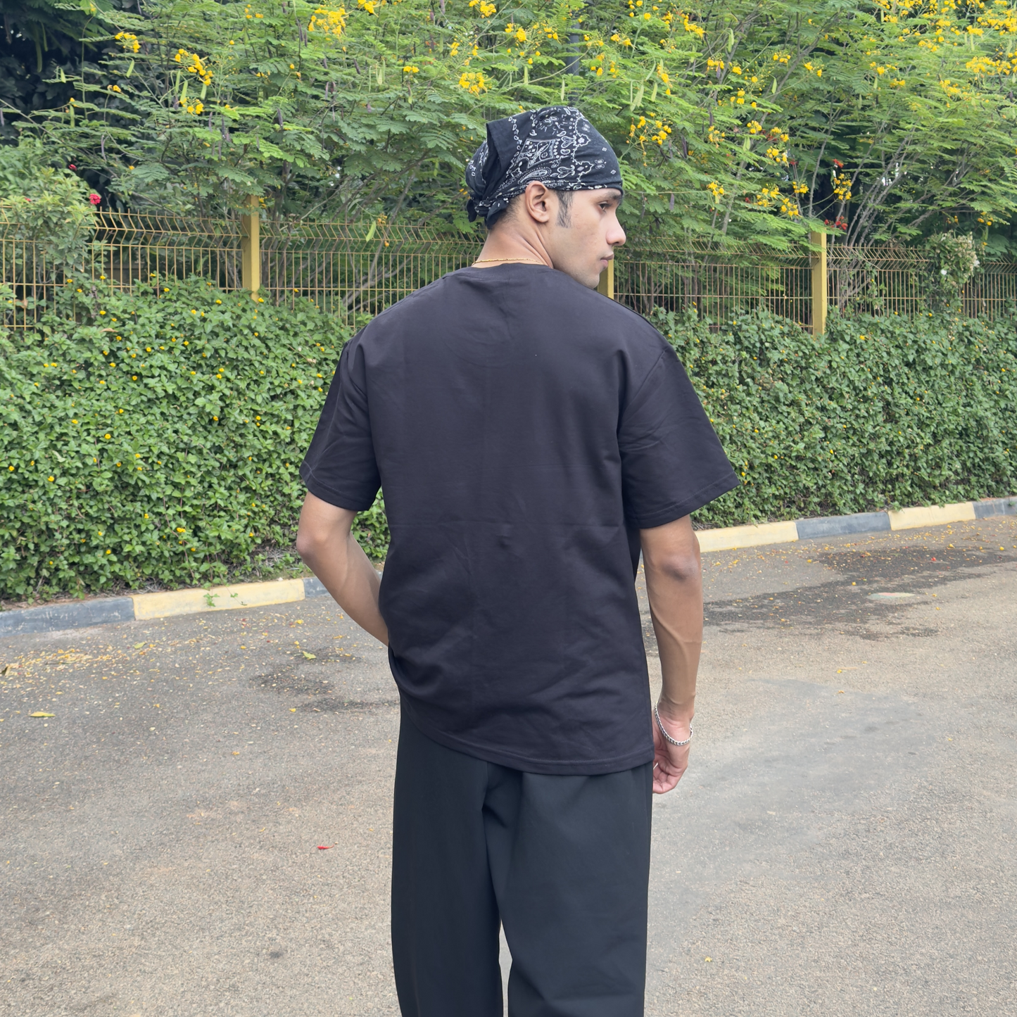 Black Oversized Tee