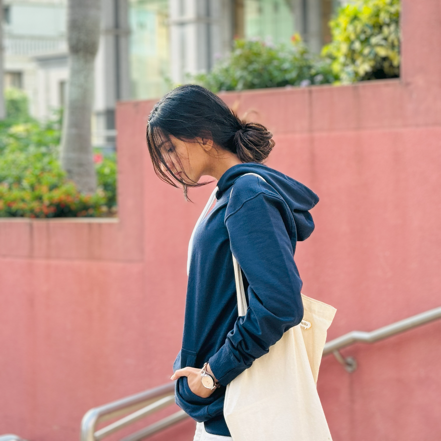 Navy blue Hoodie