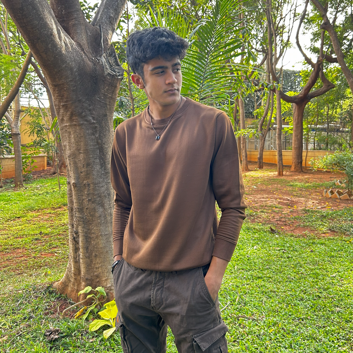 Brown Sweatshirt