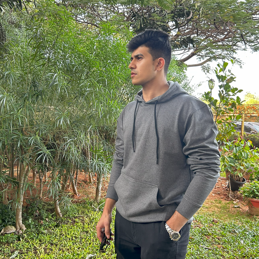 Charcoal grey Hoodie