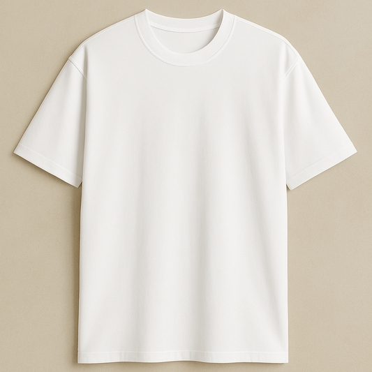 White Oversized Tee